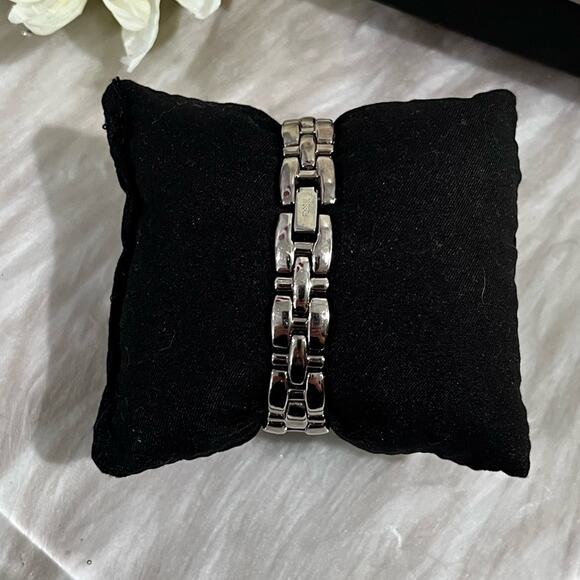 Fossil F2 ES8823 Stainless Steel Analog Quartz Silver Link Bracelet Wrist Watch main image 14